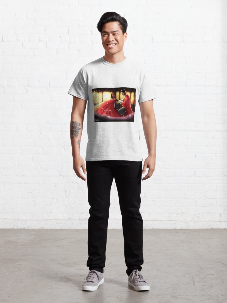 Alternate view of Inej and Kaz - Crooked Kingdom Classic T-Shirt