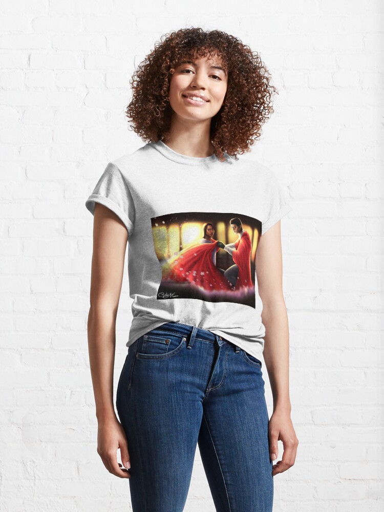 Alternate view of Inej and Kaz - Crooked Kingdom Classic T-Shirt