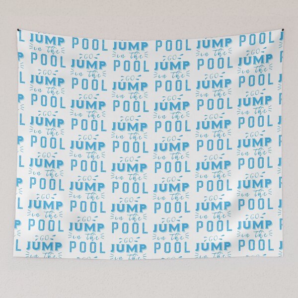 Item preview, GO JUMP in the pool! designed and sold by jazzydevil.