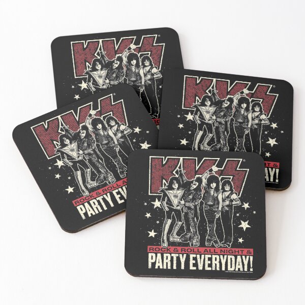 Item preview, KISS - ROCK AND ROLL ALL NIGHT & PARTY EVERYDAY ! designed and sold by Dr. Aya.