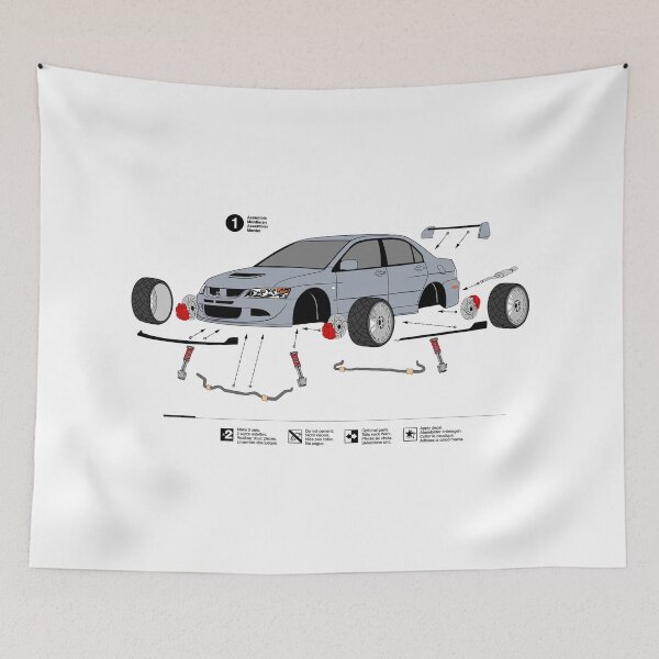 Item preview, Evo Model Silver designed and sold by TunerApparel.