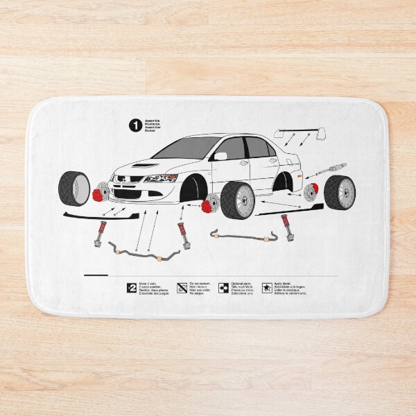 Item preview, Evo Model White designed and sold by TunerApparel.