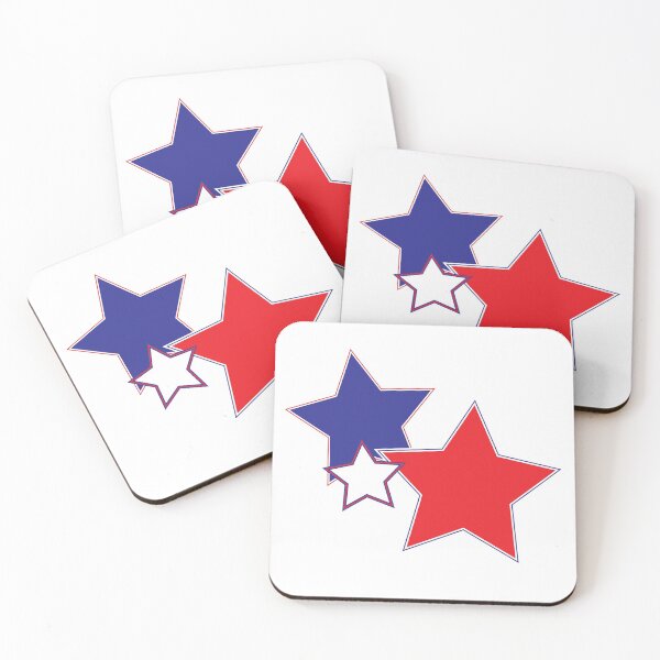 Item preview, Red White and Blue Stars designed and sold by ValeriesGallery.