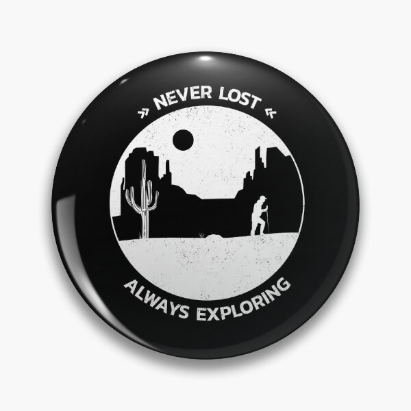 Item preview, Never Lost Always Exploring designed and sold by CatMonkStudios.