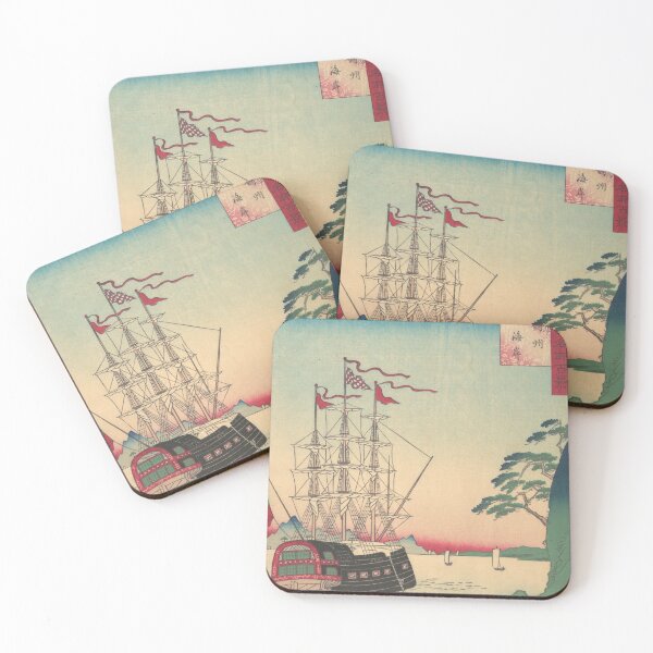 Item preview, Dutch Ship at Anchor off the Coast of Tsushima designed and sold by Tizeru.