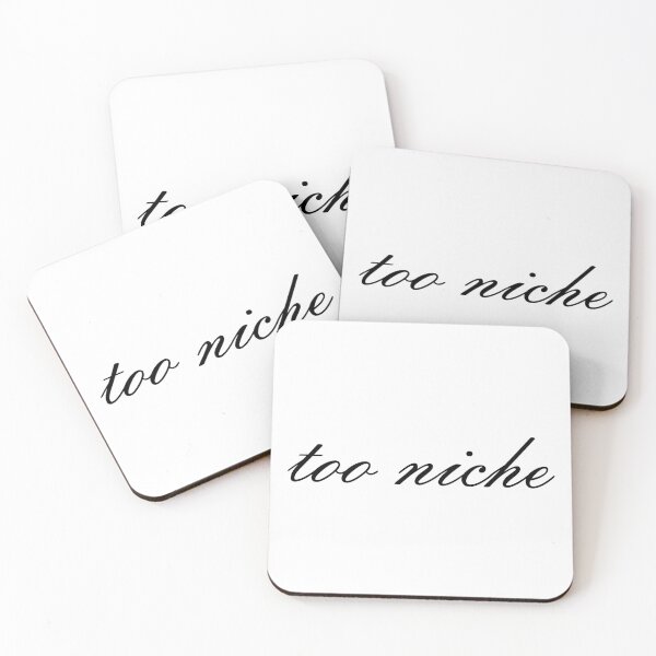 Item preview, Too Niche designed and sold by Fighting Words Designs.