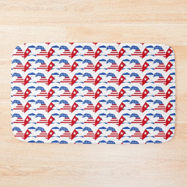 Item preview, We Heart Cuba & USA Patriot Flag Series designed and sold by Carbon-Fibre Media.