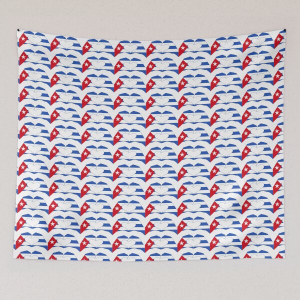 Item preview, We Heart Cuba Patriot Flag Series designed and sold by Carbon-Fibre Media.