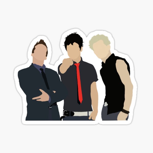 green day american idiot era Sticker