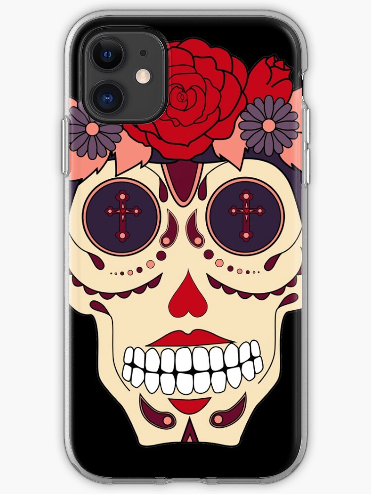 Dia de Los Muertos Skeleton Musicans iPhone 11 case Dia de Los Muertos Skeleton Musicans iPhone 11 case