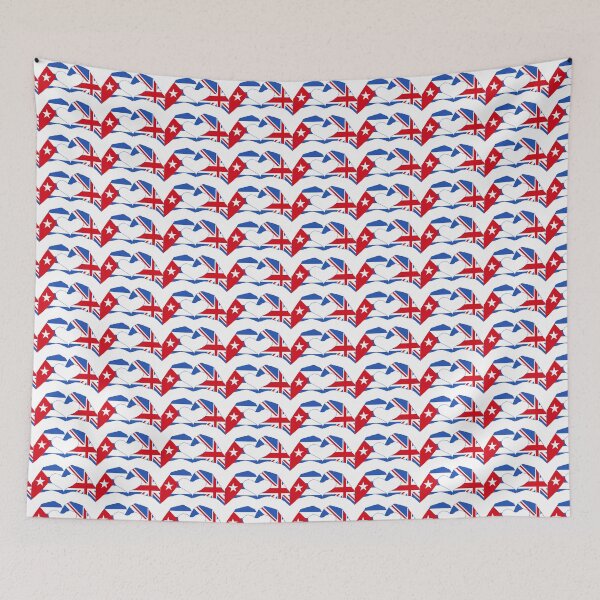 Item preview, We Heart Cuba & UK Patriot Flag Series designed and sold by Carbon-Fibre Media.