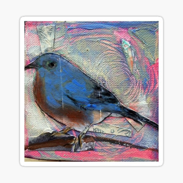 bluebird of happiness Sticker