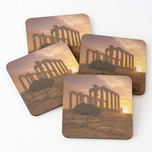 Artikelvorschau, Tempel von Poseidon - Kap Sounion, Griechenland entworfen und verkauft von DesignsAndStuff.