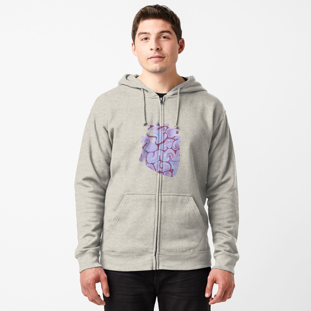 Item preview, Zipped Hoodie designed and sold by bebechea.