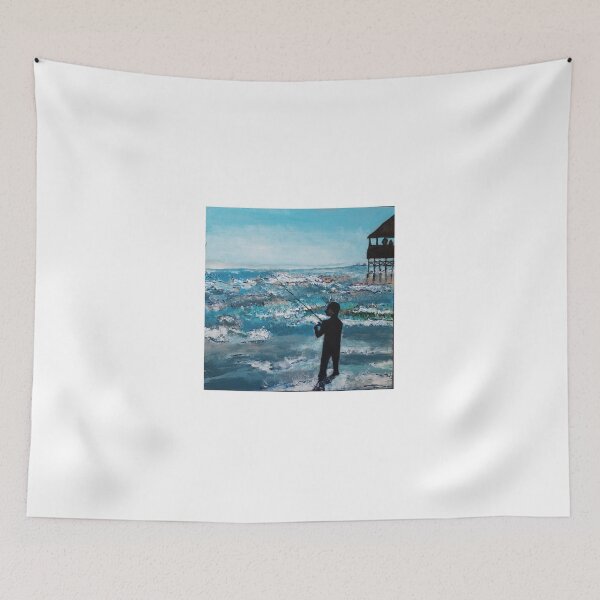 Item preview, FishingCocoaBeachPier designed and sold by marksansouci.