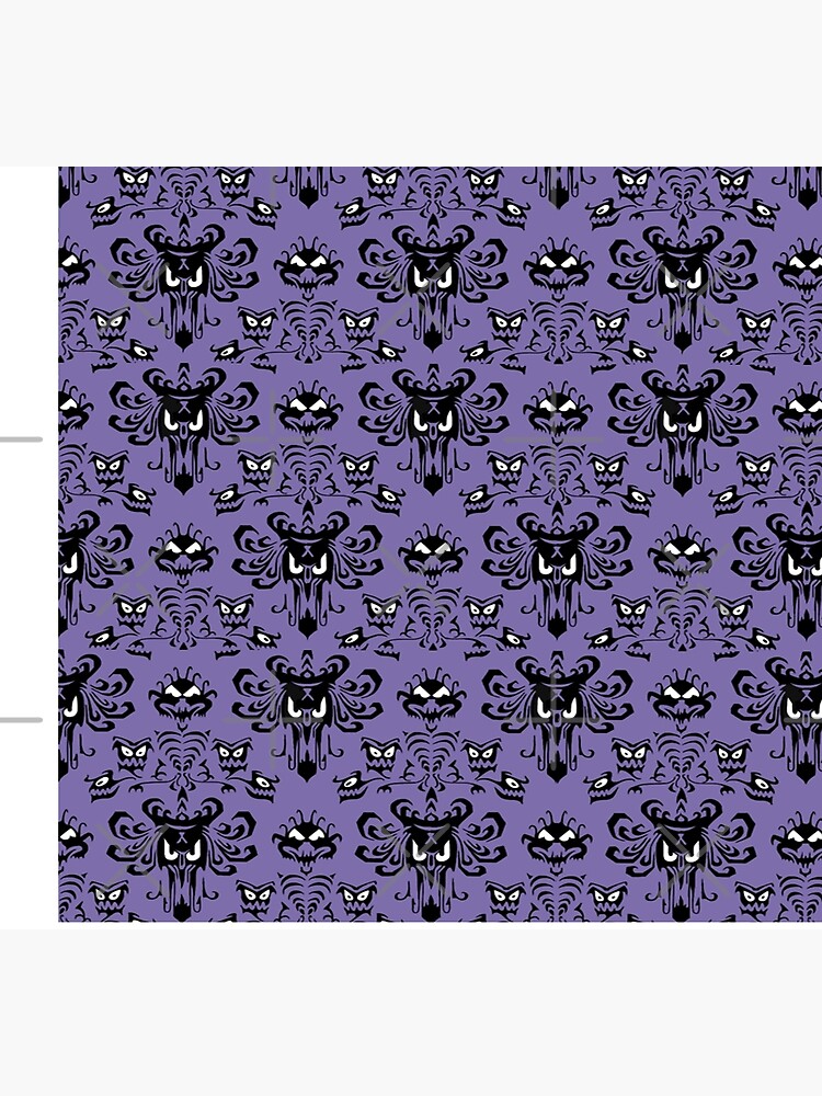 Disover Purple Haunted Mansion Wallpaper Socks