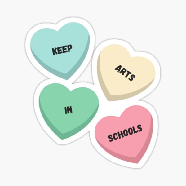 Keep Arts in Schools Sticker