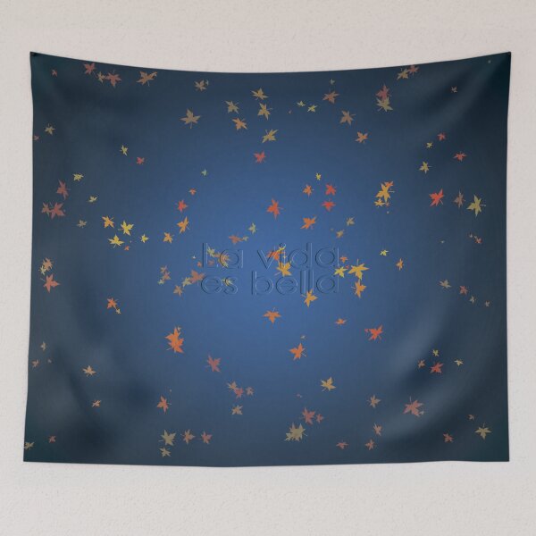 Item preview, La vida es bella (blue) designed and sold by estrellastore.