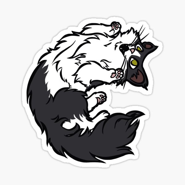 Ready to Play--Tuxedo Style Sticker