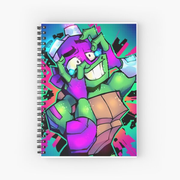 Crazy Donatello Spiral Notebook