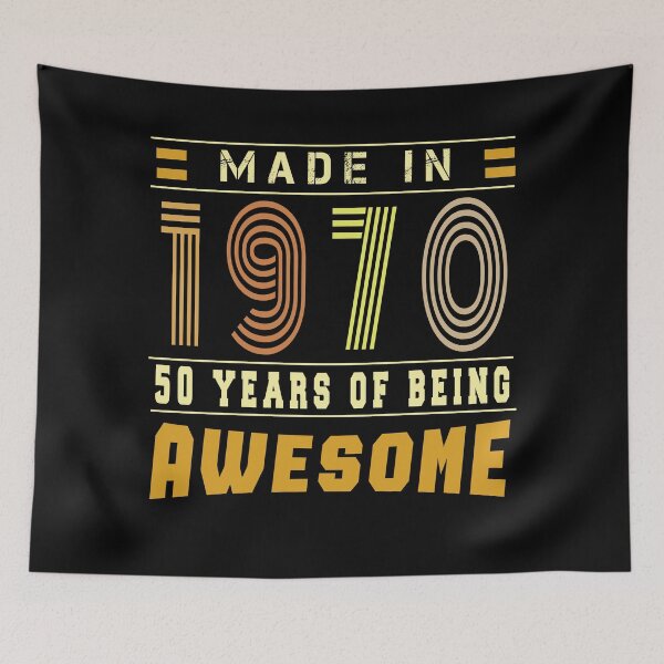 Item preview,  Made in 1970 | 50th birthday Gift designed and sold by osamamohamad.