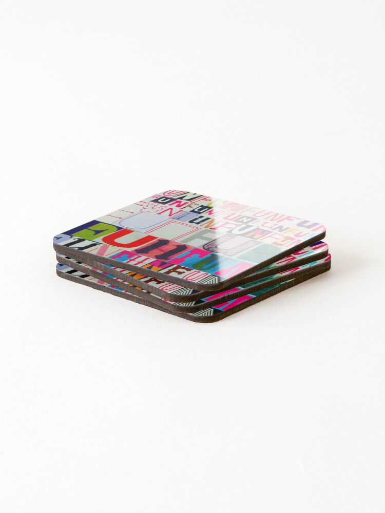 Thumbnail 4 of 5, Coasters (Set of 4), The Most Fun designed and sold by DesignwithKB.