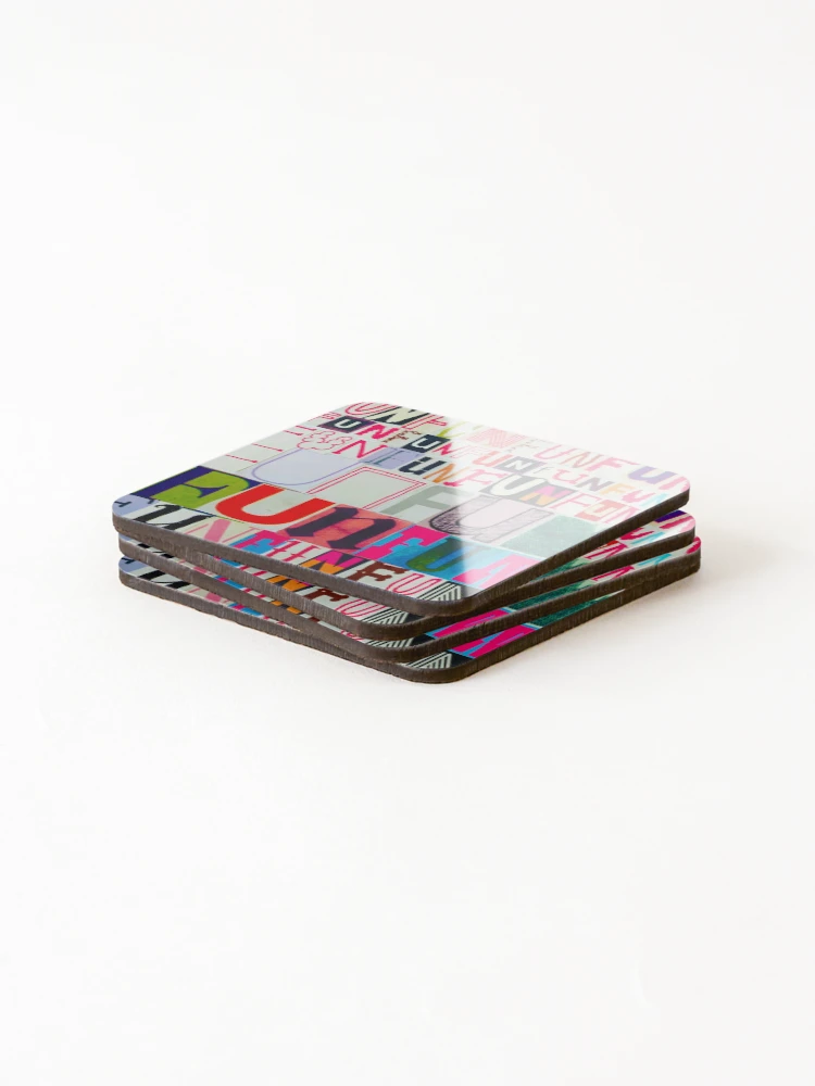 Thumbnail 4 of 5, Coasters (Set of 4), The Most Fun designed and sold by DesignwithKB.