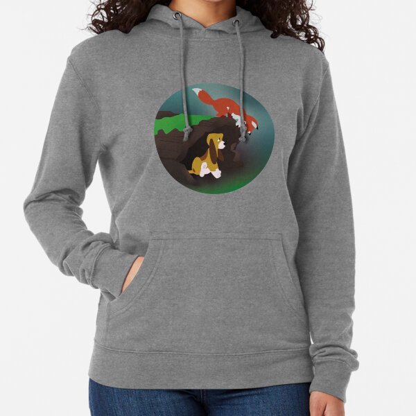 The Fox and The Hound Lightweight Hoodie