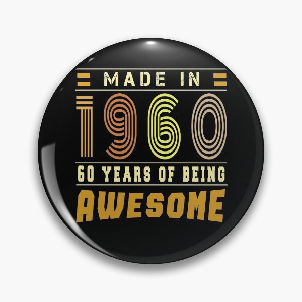 Item preview,  Made in 1960 |60th birthday Gift designed and sold by osamamohamad.