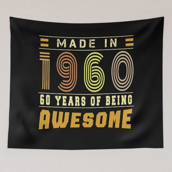 Item preview,  Made in 1960 |60th birthday Gift designed and sold by osamamohamad.