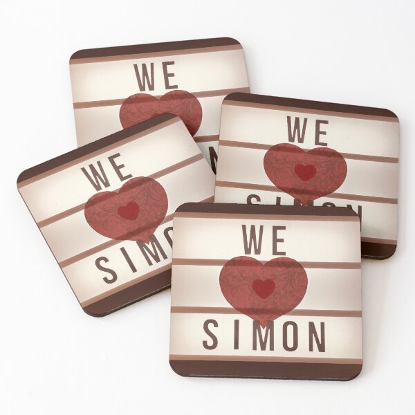 Item preview, We Love Simon designed and sold by RachelAlbang.