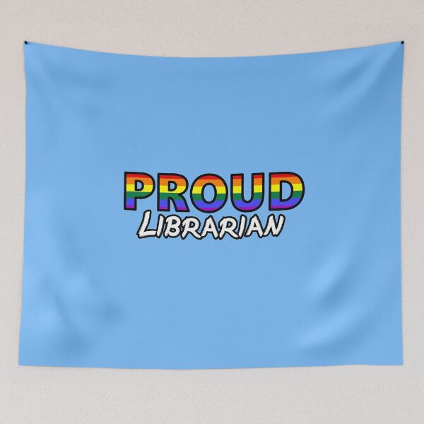 Item preview, PROUD Librarian (new version)  designed and sold by SimplyPride.