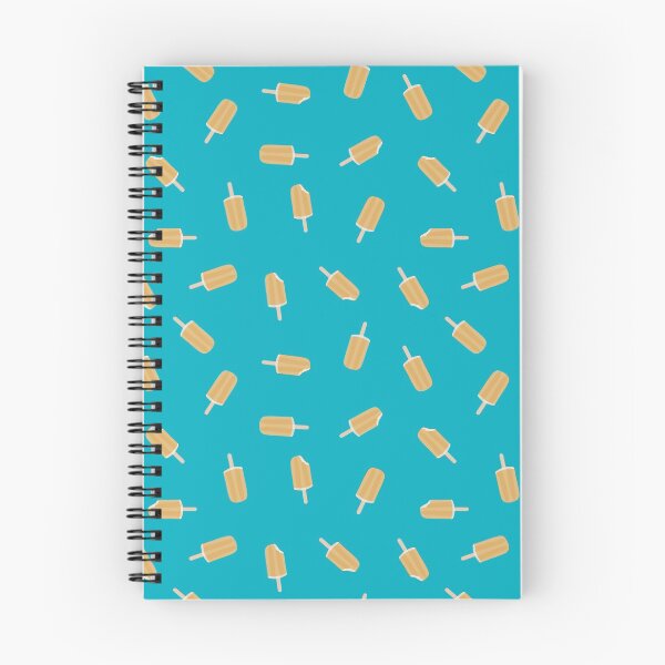 Aperçu de l'œuvre Creamsicle - fond bleu créée et vendue par kkati.
