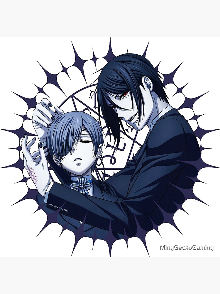 Black Butler Ciel Sebastian, Black Butler Bag Sebastian