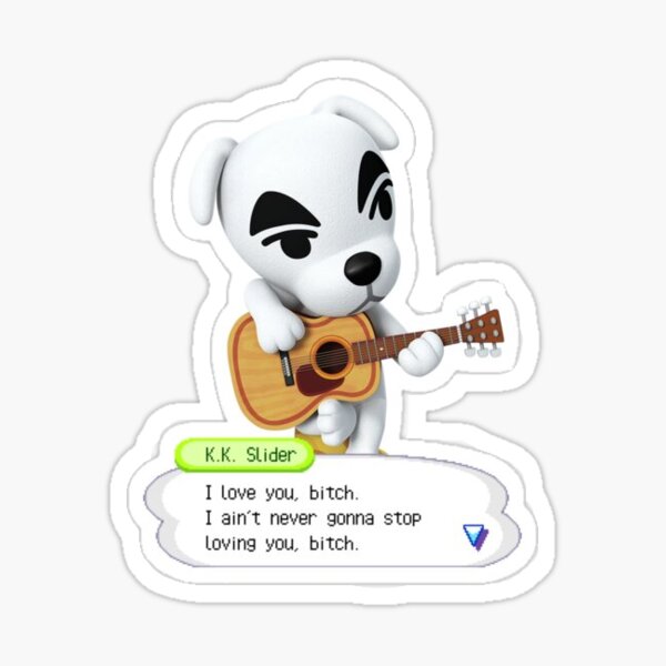 love u bitch Sticker