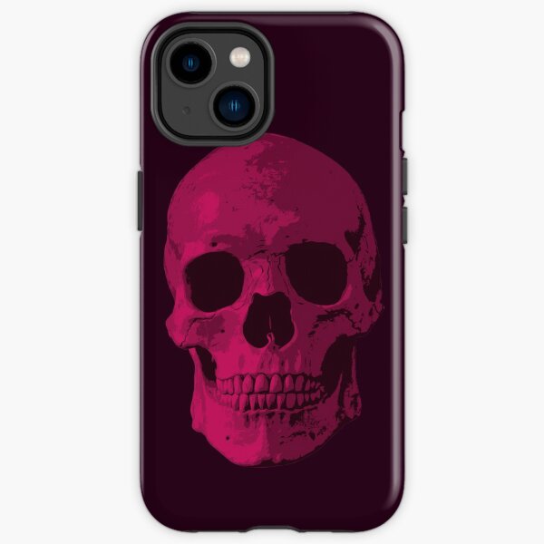 Synthwave Skull. iPhone Tough Case