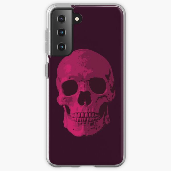 Synthwave Skull. Samsung Galaxy Soft Case