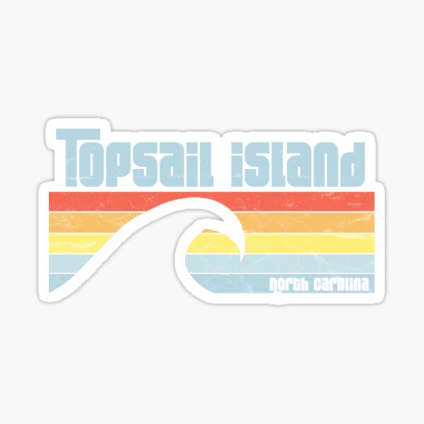 Item preview, Topsail Island North Carolina Ocean Wave designed and sold by palmettodigital.