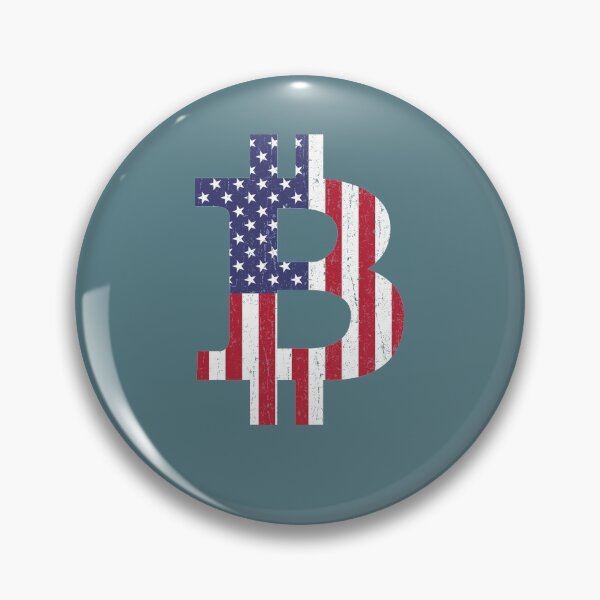 Item preview, Bitcoin American Flag BTC Crypto Currency designed and sold by Sardine Designs.