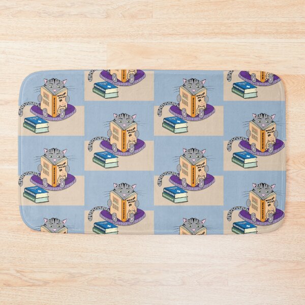 Item preview, Reading cat in confinement designed and sold by iCraftCafe.