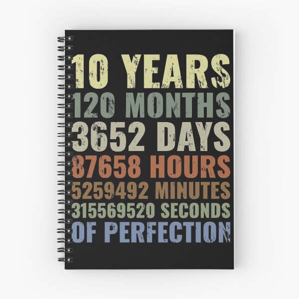 Item preview, 10ht Birthday Retro Gift 10 Years Old designed and sold by Sardine Designs.