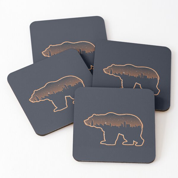 Item preview, Chicago Bears Chicago Illinois Skyline  designed and sold by Stayfrostybro.
