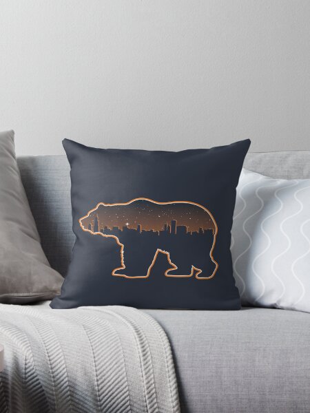 Item preview, Chicago Bears Chicago Illinois Skyline  designed and sold by Stayfrostybro.