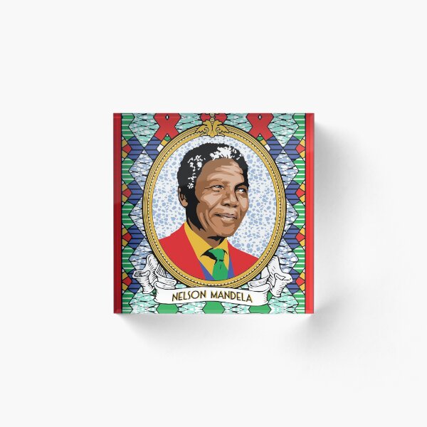 MANDELA Acrylic Block