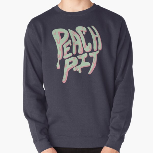 peach sweat shirt