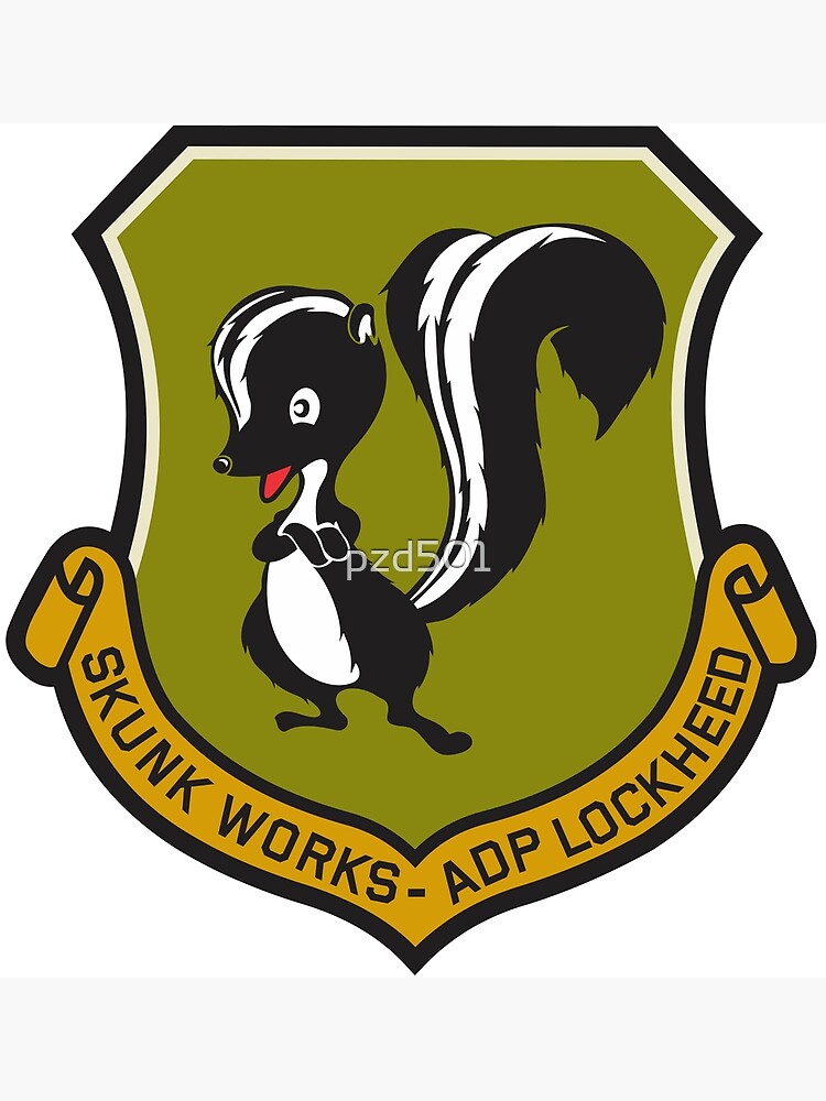 "Skunk Works - ADP Lockheed Clean Style" Photographic Print by pzd501