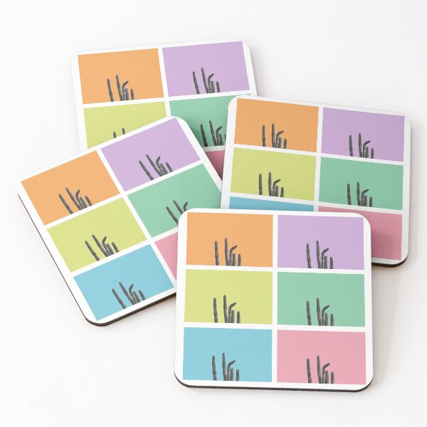 Item preview, Technicolour Cacti designed and sold by LauraRepoOrtega.