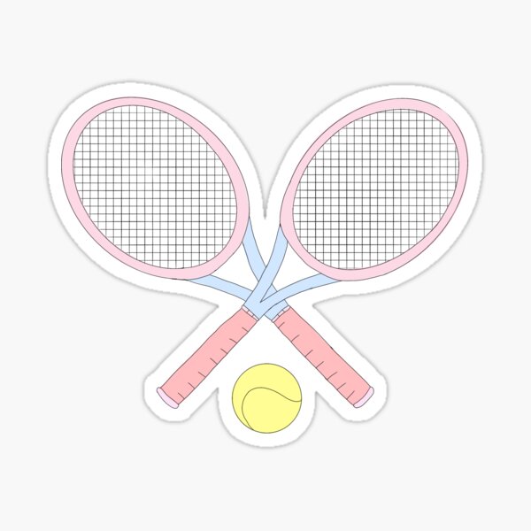 Stickers balle tennis - Stickers Malin