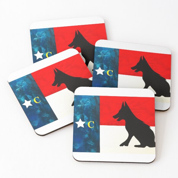 Item preview, NC flag German Shepherd    designed and sold by barryknauff.