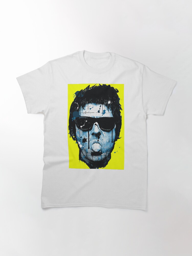 Liam Gallagher Frech sein T-Shirt